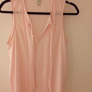 J. Crew Soft Pink Sleeveless Top